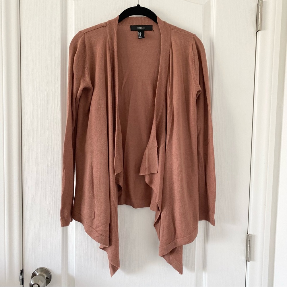 Mauve Forever 21 Size S Cardigan